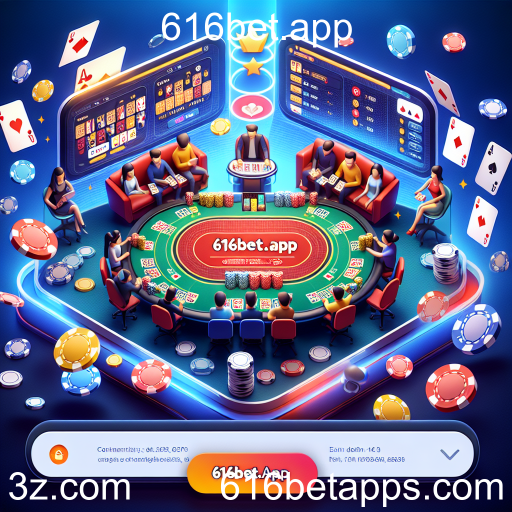 Descubra o Mundo do Pôquer em 616bet.app